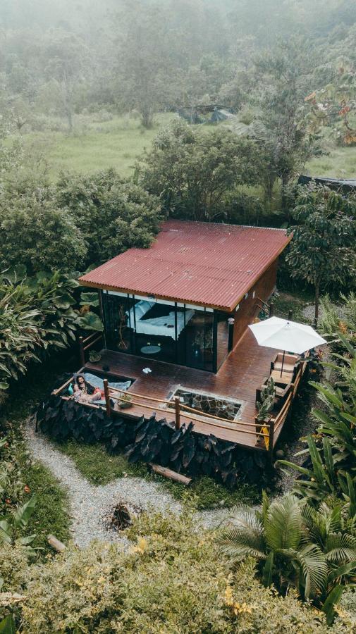 Glamping Salento Con Jacuzzi Climatizado Exterior photo