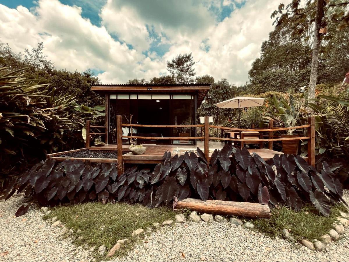 Glamping Salento Con Jacuzzi Climatizado Exterior photo