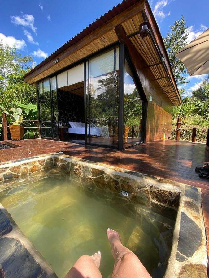 Glamping Salento Con Jacuzzi Climatizado Exterior photo